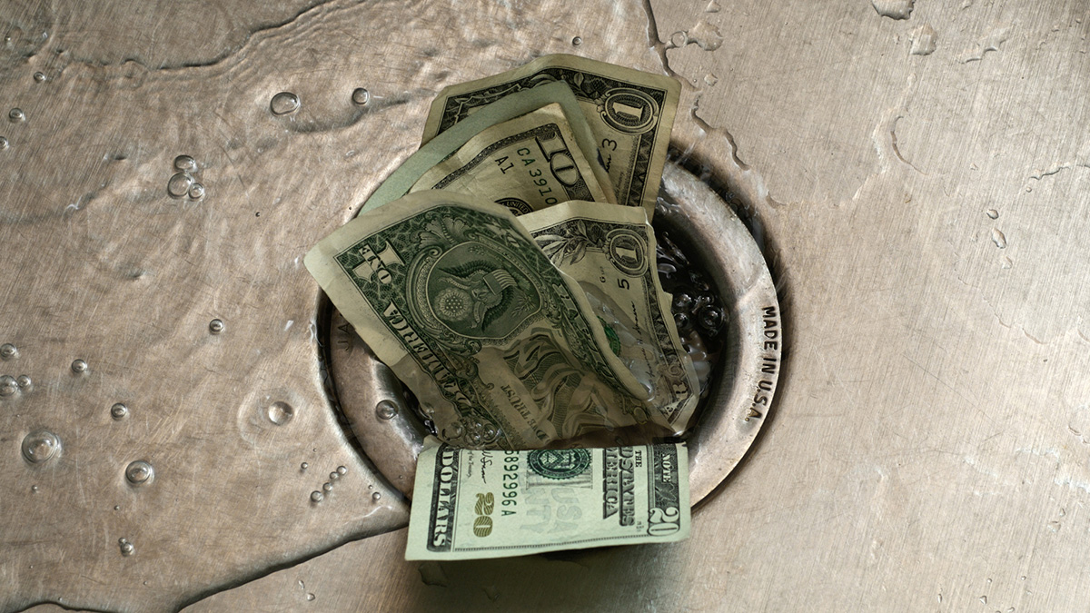 Why your Online Ads are a Waste of Money money-down-drain